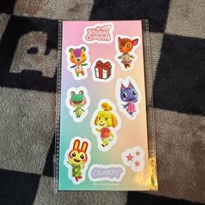 2021 colourpop x animal crossing collab stickers brand new in packaging